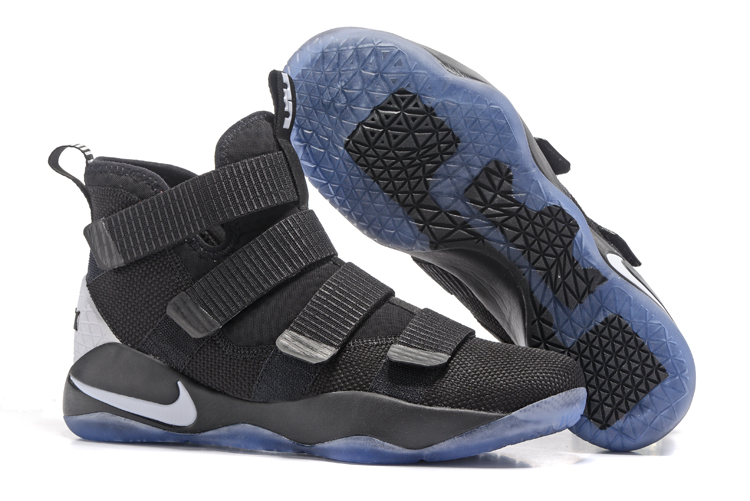 Nike Zoom LeBron Soldier XI 11 Black White Men Basketball Shoes GmarShops Lebron Soldiers XI 11 low top S KB sneakers