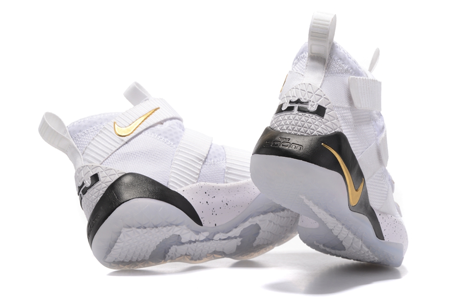 Nike Zoom LeBron Soldier XI 11 Men Basketball Shoes White Black Yellow 897645 Cra wallonieShops men polo shirts pens footwear accessories storage shoe care lighters usb Lebron Soldiers XI 11
