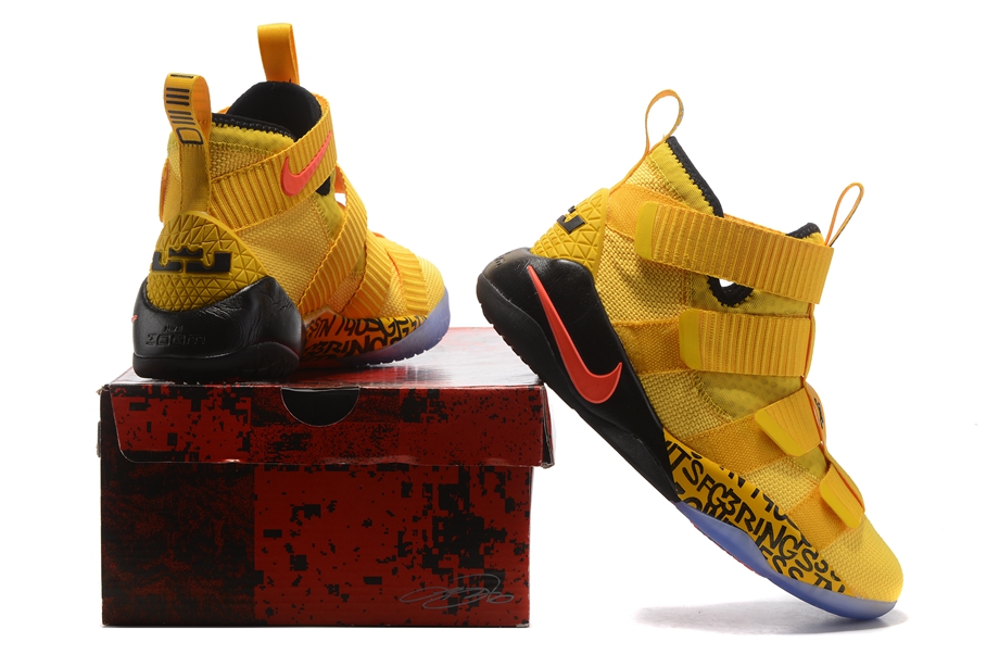 Lebron soldier 12 yellow cheap
