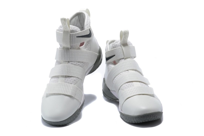 Lebron Soldiers XI 11 Nike Zoom Lebron Soldier XI 11 EP Beige Light Grey 897647 GmarShops 005 nike air cruz red for sale on the beach house
