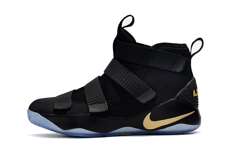 Nike lebron soldier 11 black/gum toddler boys' shoe clearance