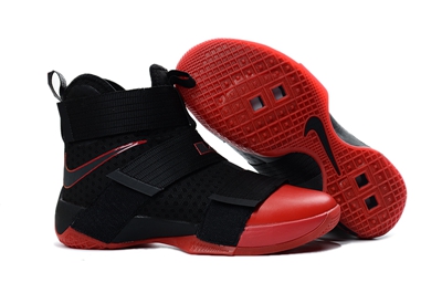 Lebron 10 black and red online