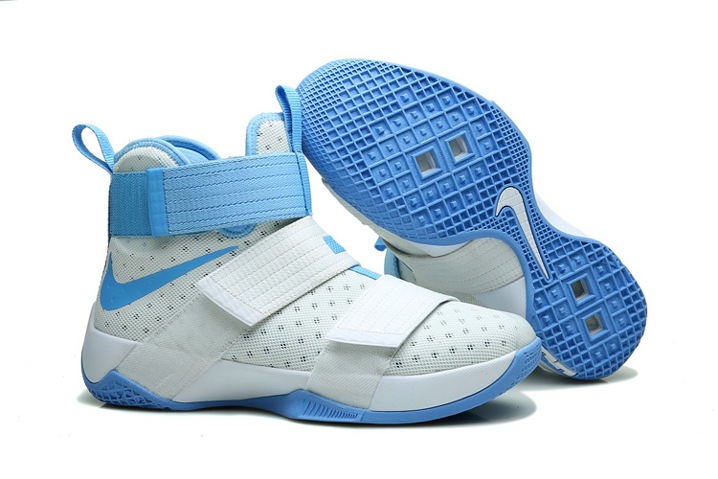 lebron soldier 10 blue and white