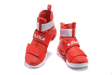 Lebron soldier 12 red straps top
