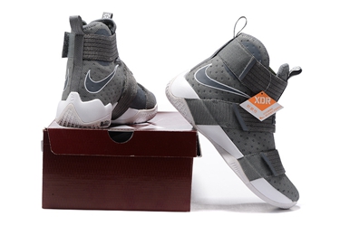 GmarShops 009 If you are looking for a much cheaper shoe Lebron Soldiers X 10 Nike Lebron Soldier 10 EP X Men White Wolf Grey Basketball Shoes Men 844378