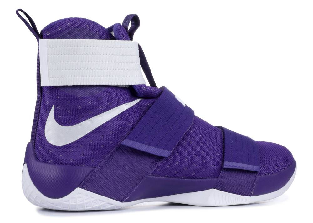 Purple and white lebrons online