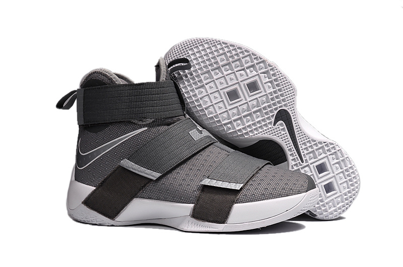 Lebron Soldiers X 10 Low Cut Velcro Sneaker T1A4 32129 1373X S Nike Lebron Soldier 10 X White Grey Basketball DZ4502 Shoes Men Sneaker 844374 002 GaleriahitShops