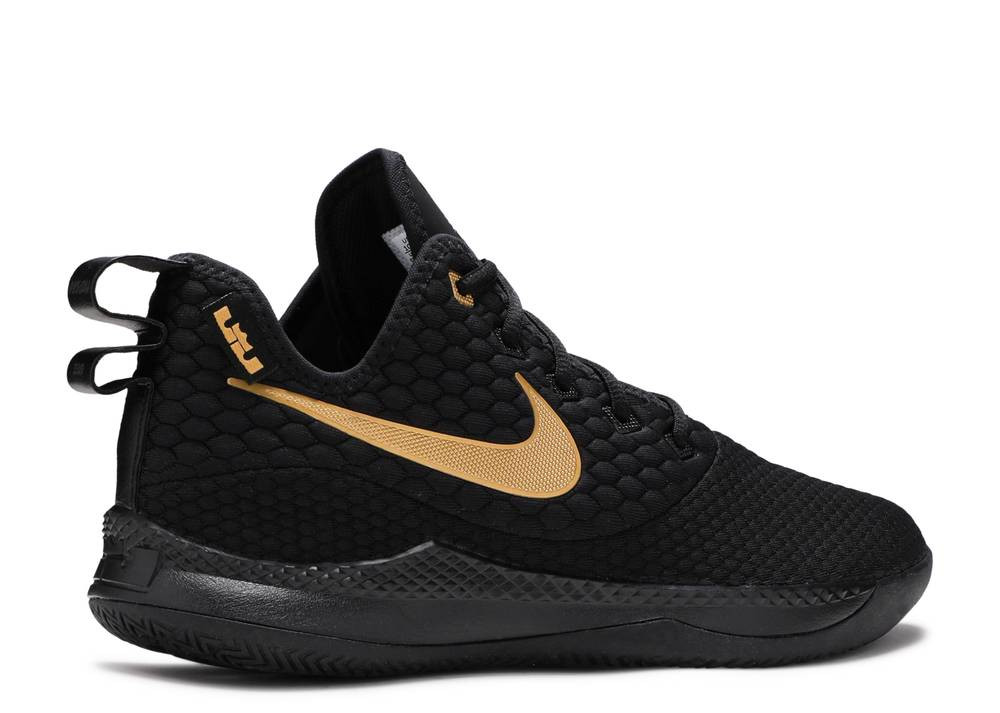 Nike Zoom Lebron Witness 3 Black Gold AO4433 - StclaircomoShops - Nike Tech Pack Lined Woven - 003