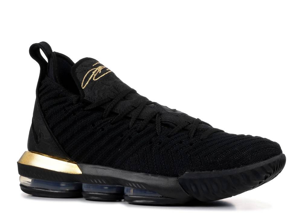 Lebron xvi black gold new arrivals