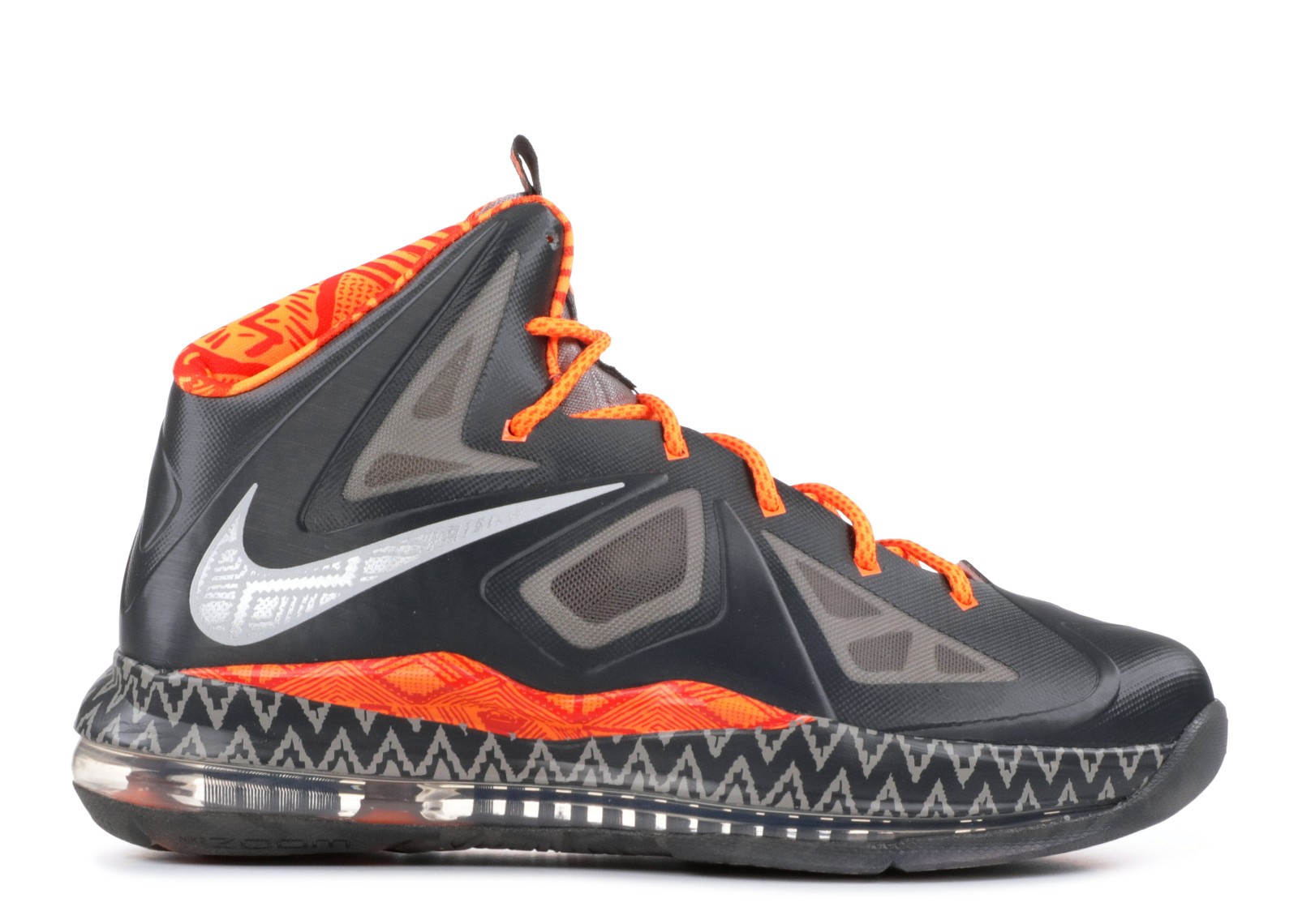 007 Lebron 10 GS Black History Month Pr Sport Grey Plthm Anthrct Total 543564 Zoom Lebron 10 GaleriahitShops black and silver womens nike shox shoes wholesale