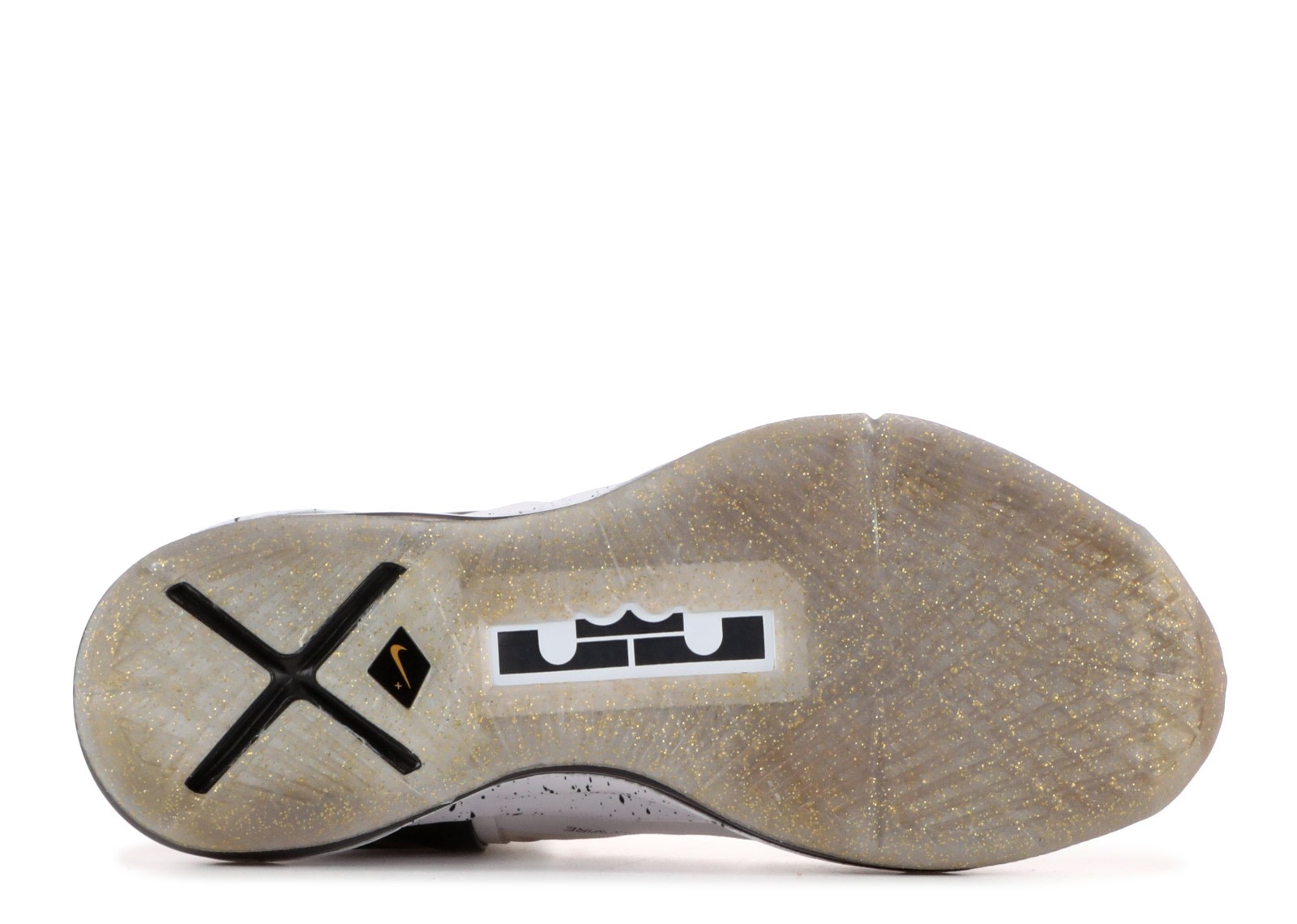 Lebron 10 PS Elite White Black Gold Metallic 579834-100 Air and