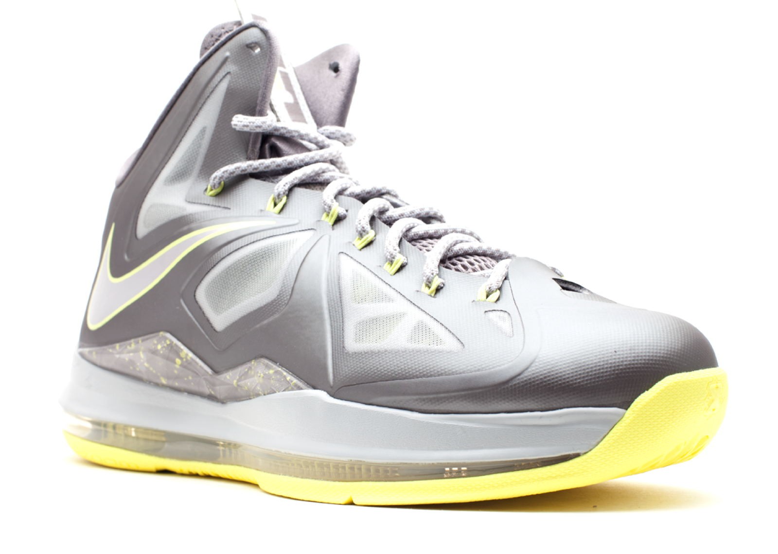 Lebron 10 Yellow Diamond Elctrc Sport Grey Grey Yellow Start 541100 007 Zoom Lebron 10 GaleriahitShops