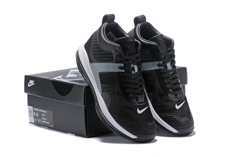 AljadidShops print nike LeBron 10 JE Icon QS James x John Elliott Icon Black Silver Swoosh AQ0114 print nike free run 5.0 v2 woman Zoom Lebron 10 008