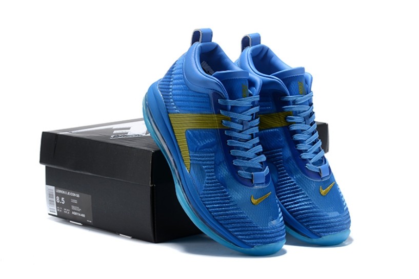 Nike All Court APC Zoom Lebron 10 401 GaleriahitShops Nike LeBron 10 JE Icon QS James x John Elliott Icon Blue Yellow AQ0114