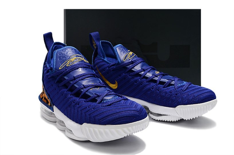 GmarShops Zoom Lebron 16 eastbay nike alpha speed td mobile phone price Nike LeBron 16 King LBJ16 Blue Leopard AO2595