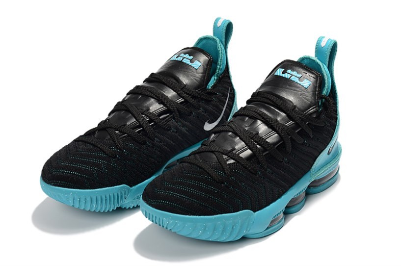 Lebron 16 online blue and black