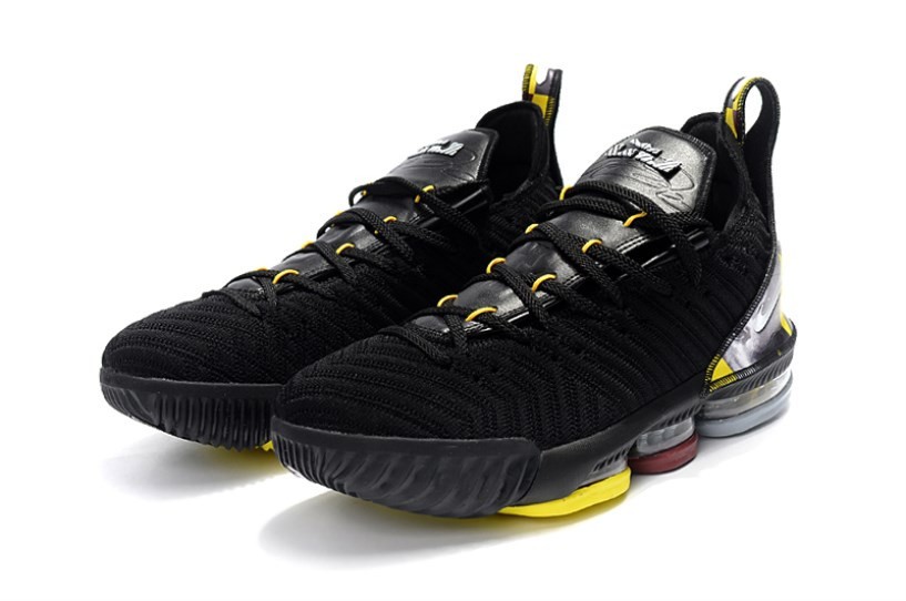 Lebron 16 black and gold shop