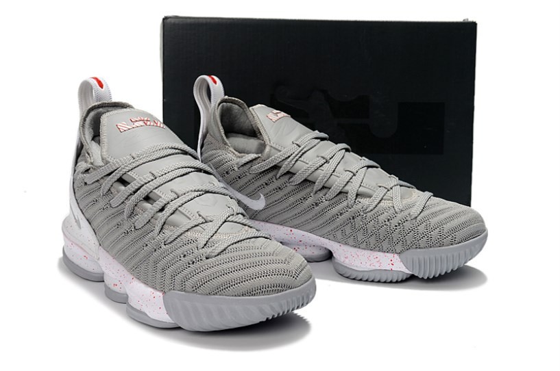 Zoom Lebron 16 CdsprovidenciaShops Nike LeBron 16 LBJ16 Grey White AO2595 Nike X
