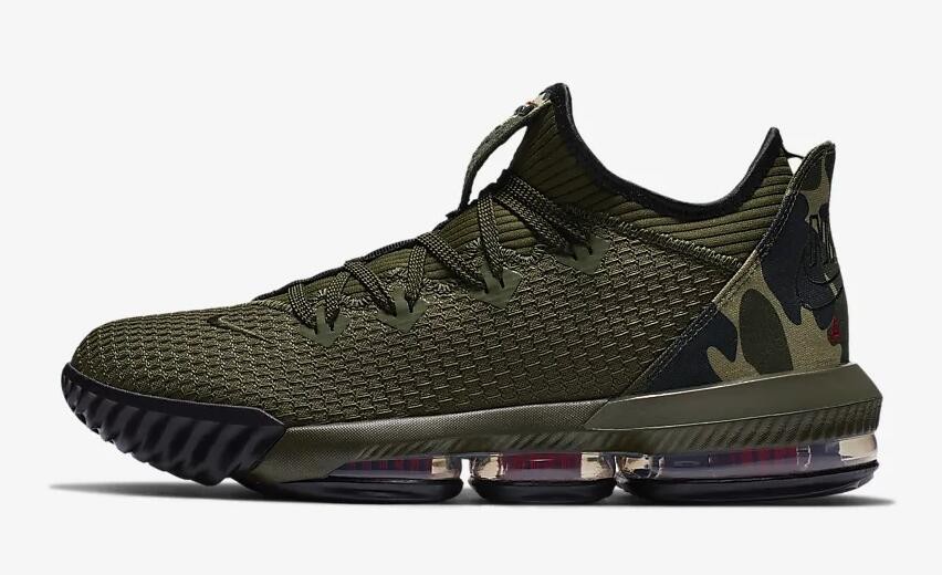 Lebron 16 low olive deals