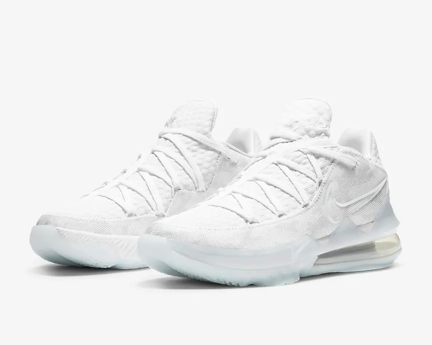 Nike Zoom Lebron 17 White Camo Basketball Shoes CD5007-103 - Sepwear