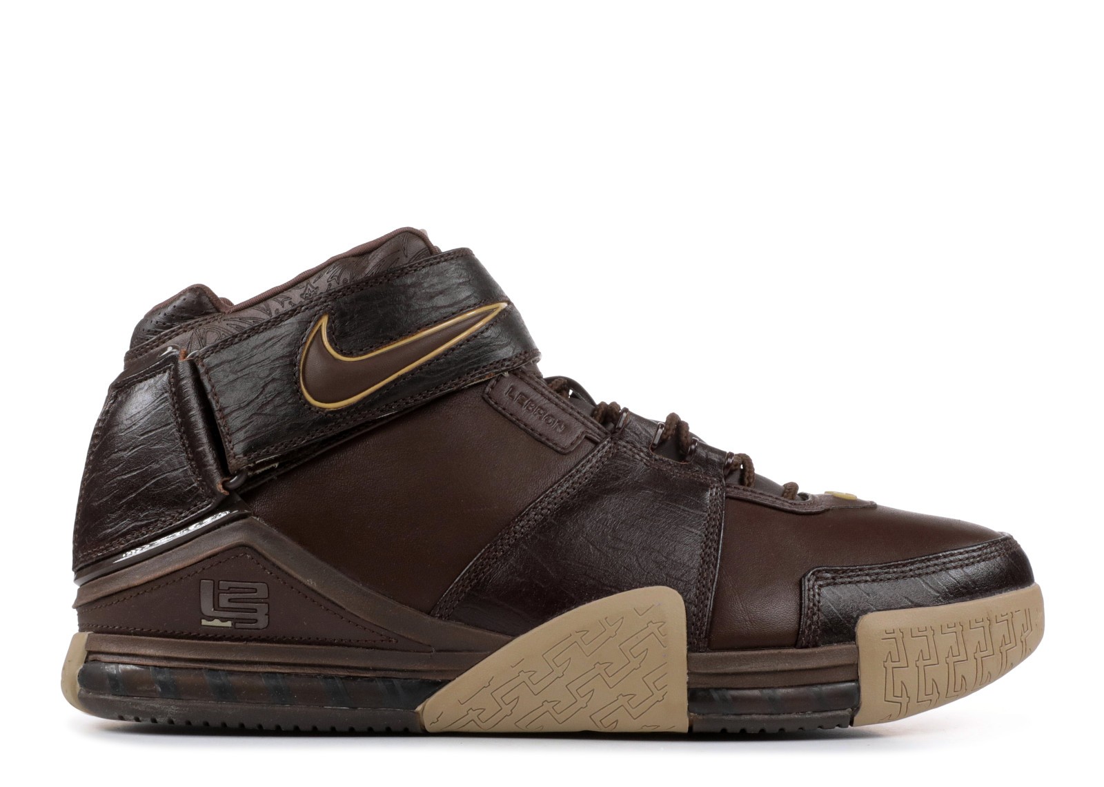 Nike lebron 2 marrone best sale