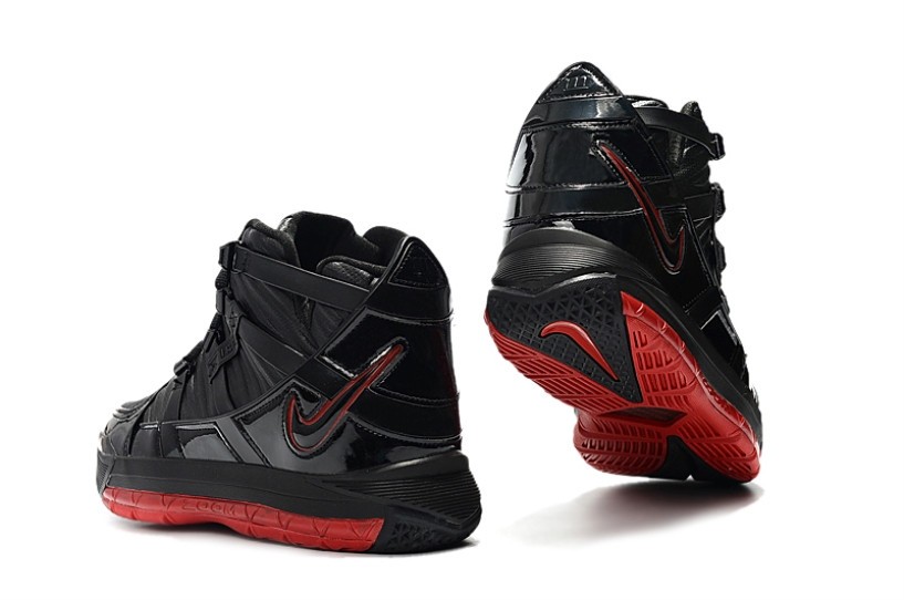 Nike Zoom Lebron 3 SuperBron Black Red AO2434 006 AljadidShops nike air vortex olive pink men pants for sale 2017 Zoom Lebron 3