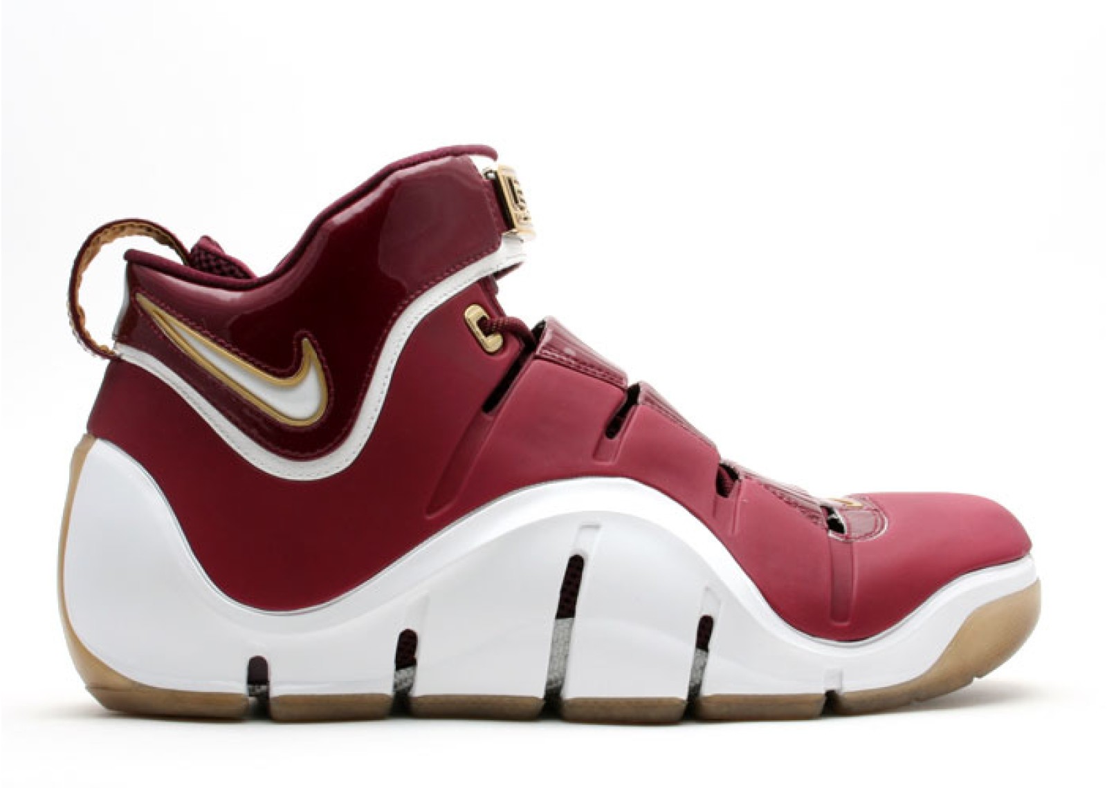 Zoom Lebron 4 Christ The King Away Crimson White Varsity Gold BAM284M44C1 Zoom Lebron 4 BvfShops