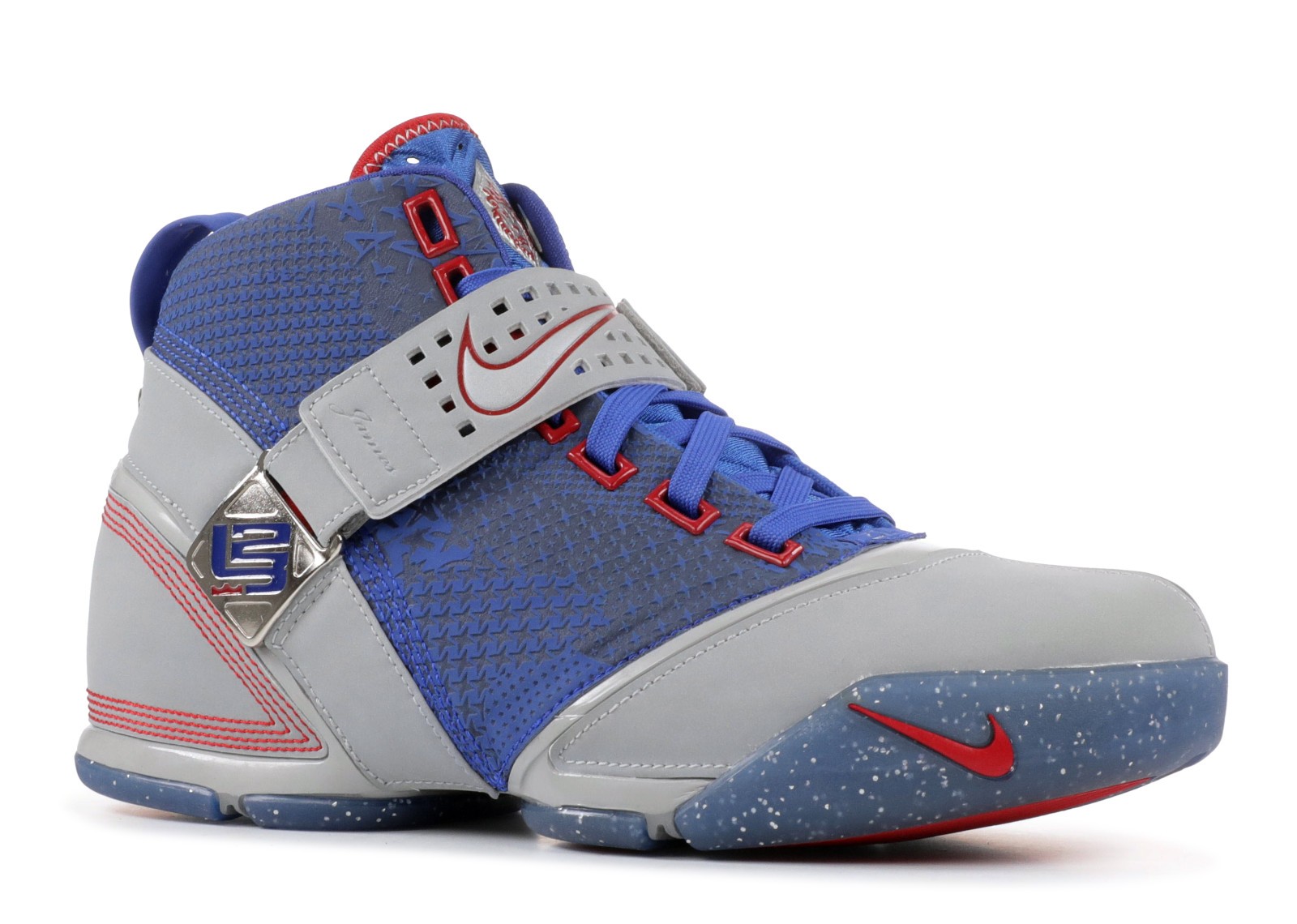 Zoom Lebron 5 NBA All Star Red Silver Varsity Metallic 317253 003 Zoom Lebron 5 GmarShops
