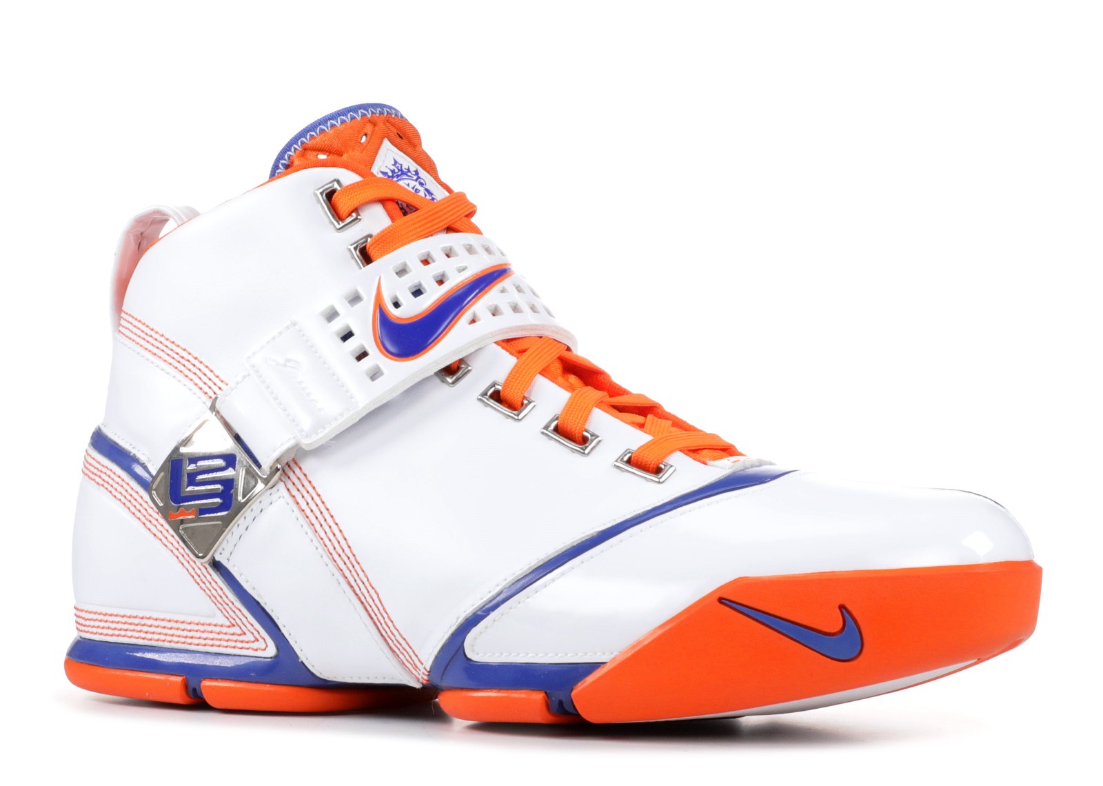 Zoom Lebron 5 New York Blue Orange White 317253 565 Zoom Lebron 5 GmarShops