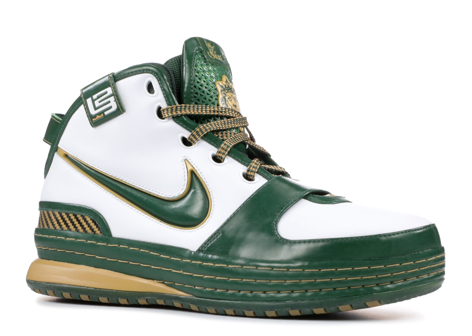 Zoom Lebron 6 Svsm First Gold White Deep Metallic 346526 131 Zoom Lebron 6 GaleriahitShops