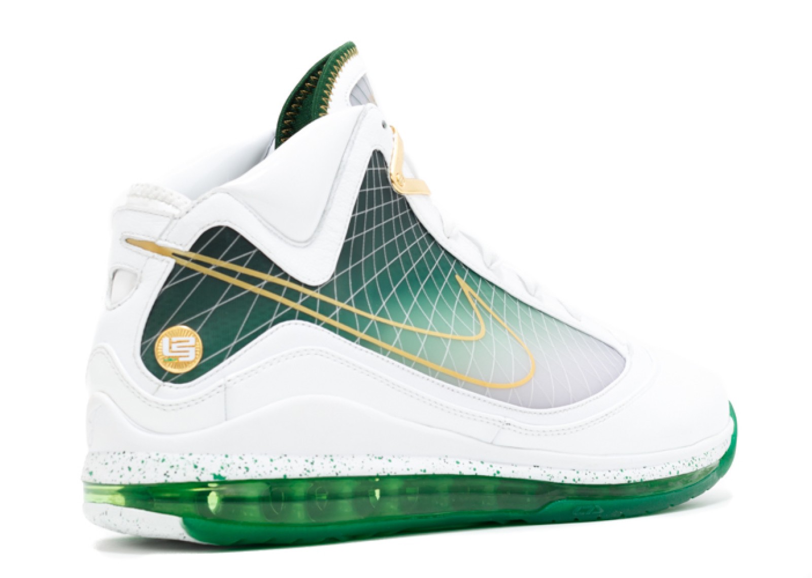 Lebron 7 Pe Svsm Home Gold White Green SP10MNBSKT628176842