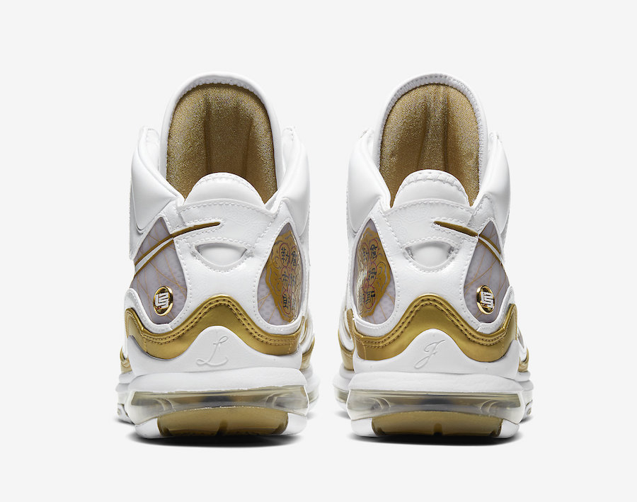 nike air force 1 vac tech red suede sneakers Zoom Lebron 7 GaleriahitShops 100 Nike LeBron 7 China Moon 2019 White Metallic Gold CU5646