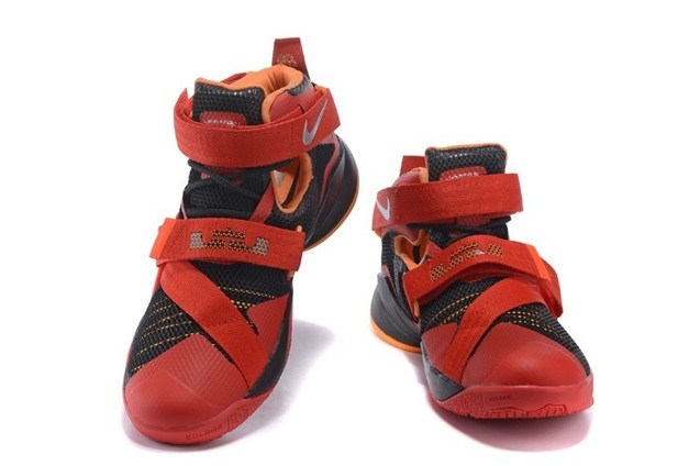 Zoom Lebron Soldiers IX 9 nike dunk blue lobsters for sale california area 606 Nike Lebron James Soldier IX University Red Black White 749417 GmarShops