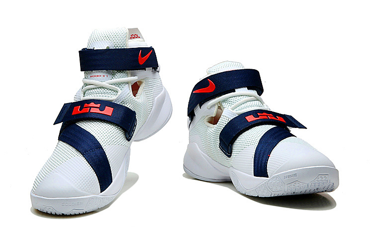 Red white and blue lebron soldiers 2025