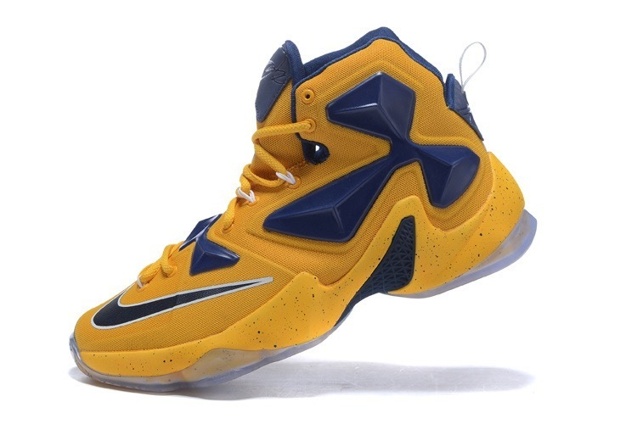 Nike LeBron 13 EP XIII James Basketball Shoes constituci Yellow Dark Blue 823301 GmarShops Lebron XIII EP Sandals NESSI 22181 Bia y