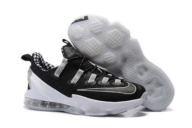 Lebron XIII Beggarly EP Nike Lebron XIII Low EP James 13 Black White Gray Men Basketball Shoes 831926 StclaircomoShops nike rise 365 manches longues t shirt running