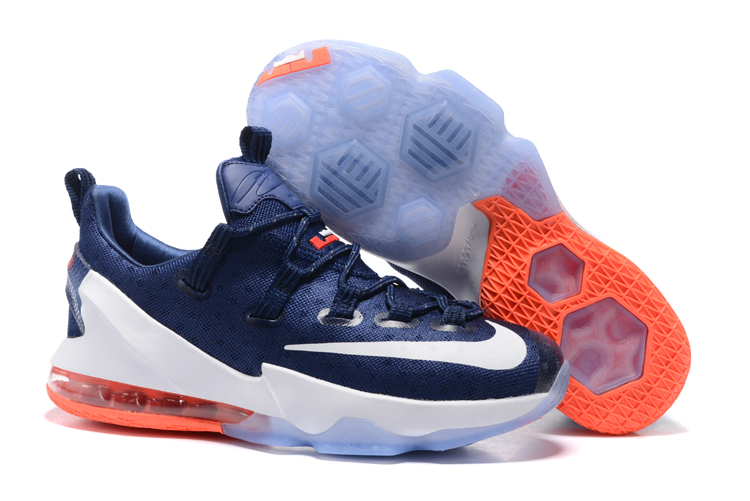 Lebron XIII Low EP Nike Air Force 1 React Men S Casual Shoe Black White Nike Lebron XIII Low EP James 13 Navy Blue White Red Men Basketball Shoes 831926 StclaircomoShops