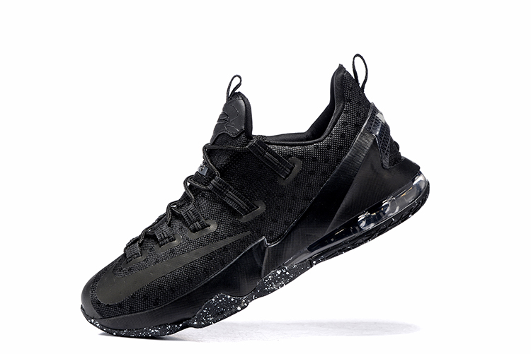 Lebron XIII Low EP Nike Lebron XIII Low EP James 13 Triple Black Men Basketball Shoes 831926 double T Shoes 001 GmarShops