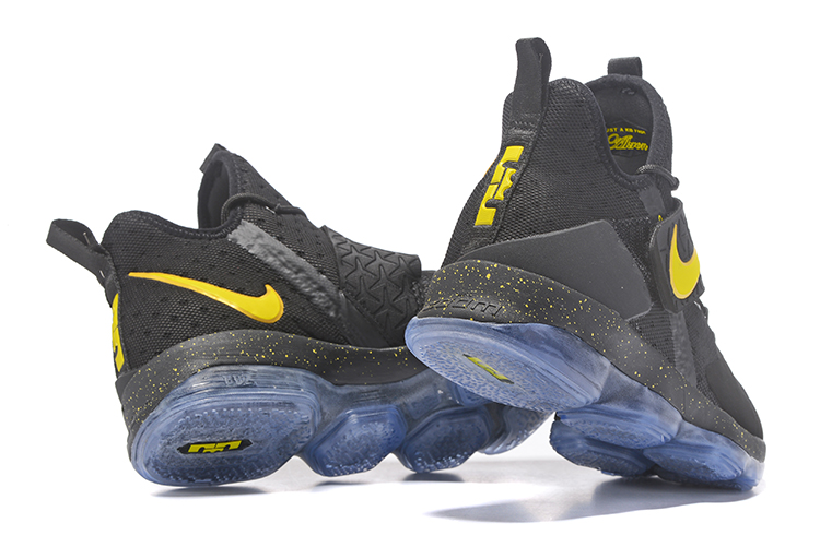 StclaircomoShops 007 Nike Zoom LeBron XIV 14 black yellow Men basketball shoes 852405 grey Bailey Button Triplet Ii Fur Boot Cuff Fo Lebron XIV 14