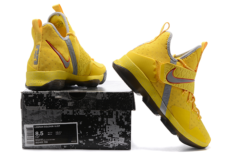 Lebron 14 yellow sales