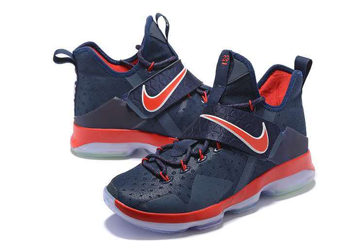 Lebron 14 navy blue store