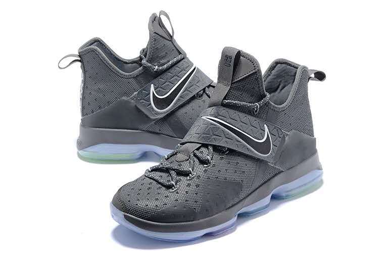 Nike Zoom Lebron XIV 14 Wolf Grey Men Basketball Shoes 921084 They both enjoyed their shoes Lebron XIV 14 GmarShops