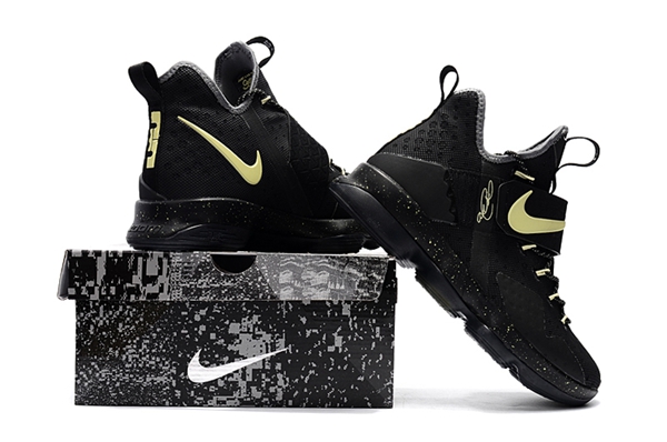 Lebron 14 black and gold new arrivals