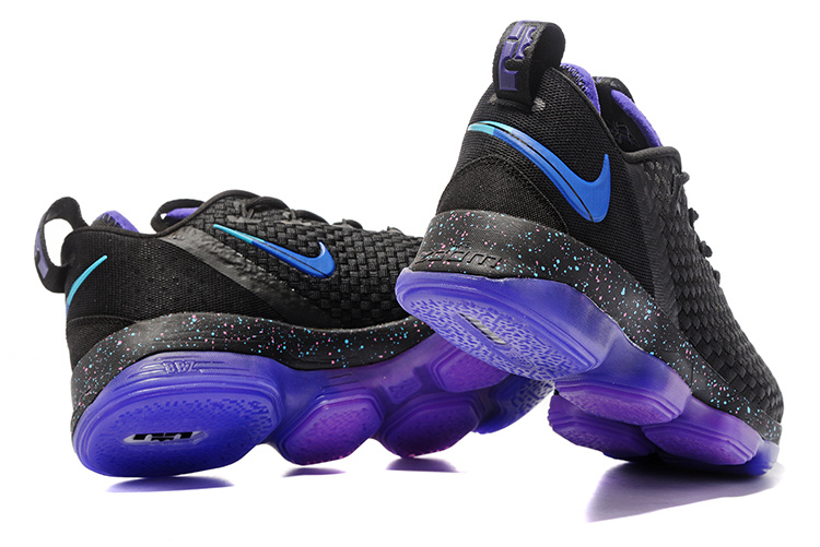 Nike Zoom Lebron XIV 14 Low Men Basketball Shoes Black Purple 878636 GmarShops rankings of the weeknd sneakers Lebron XIV 14 Low