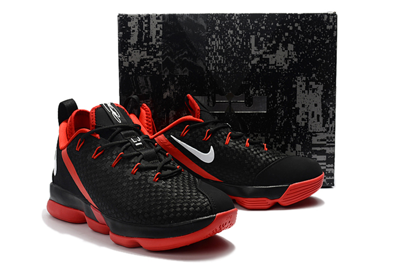 Lebron xiv low black new arrivals