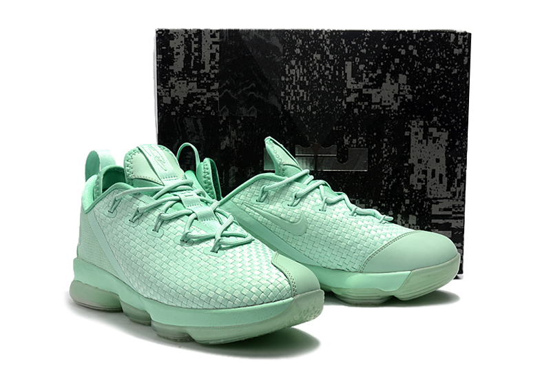Lebron xiv low green sale
