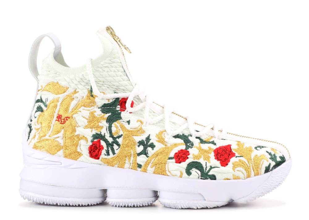 Zoom Lebron XV 15 GmarShops 100 Nike Lebron 15 Perf King S Cloak Color White Multi AJ3936 nike lunar charge all black dress women fashion