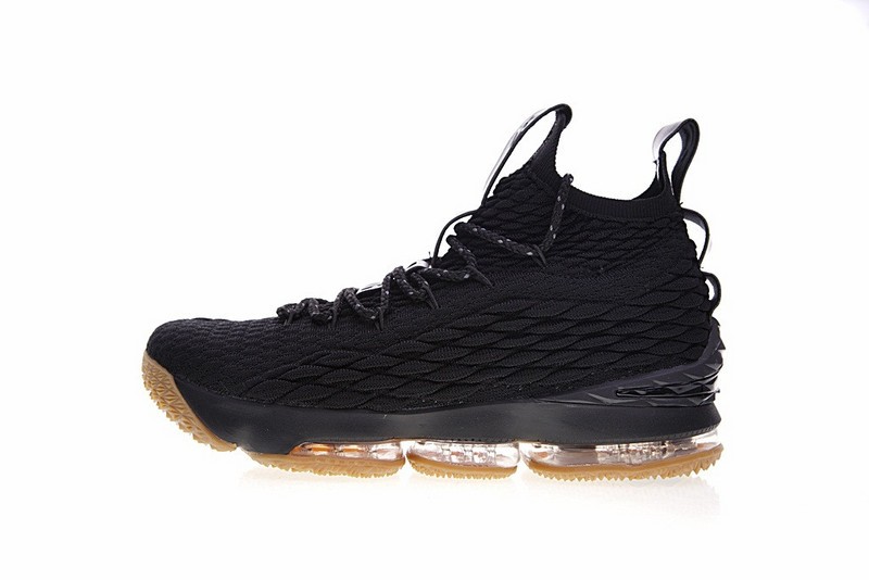 Nike Lebron 15 Triple Black Gum Casual D8383 02 Sneakers 897648 GmarShops 300 Zoom Lebron XV 15 Sneaker Politics x The Jackson