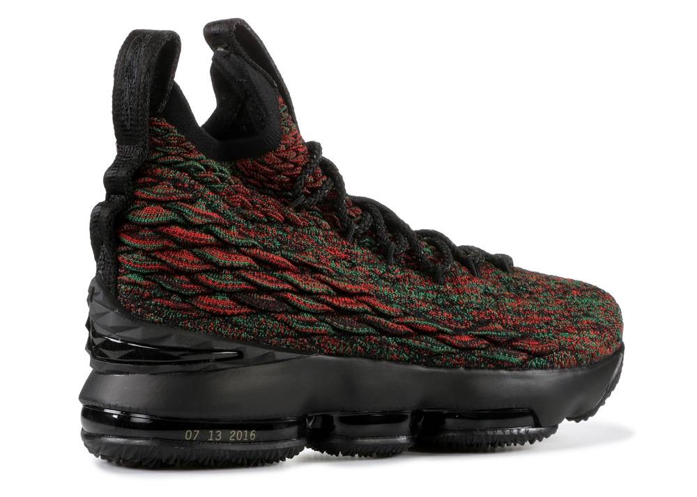 GmarShops nike air force Zoom Lebron XV 15 900 Nike Lebron Xv Lmtd Bhm Green Black Gold Red Metallic 943762