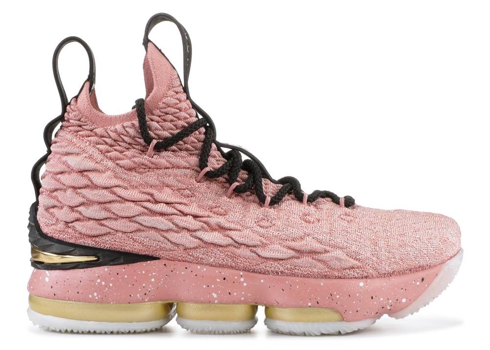 600 Zoom Lebron XV 15 GaleriahitShops 2010 nike hyperdunks on sale 2017 Nike Lebron Xv Lmtd Gs Hollywood Edition Pink Black Gold Rust Metallic 943762